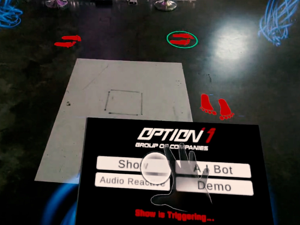 AR VR Interacting with Hardware